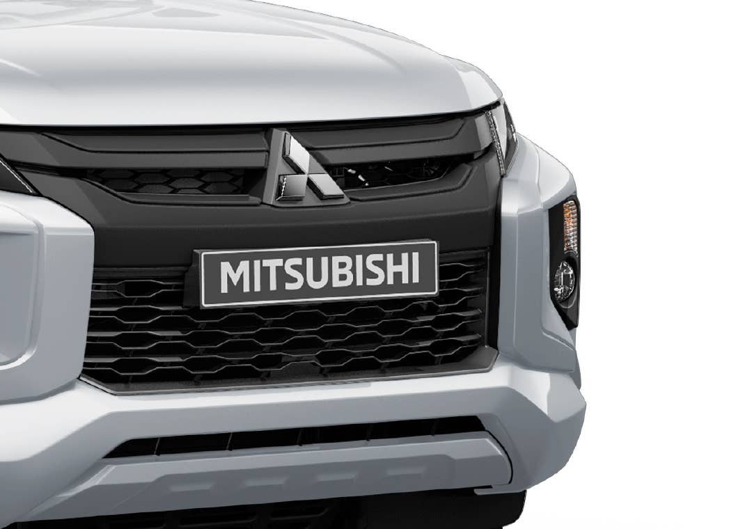 Mitsubishi L200 Auspuffblende Titanium Look S3 Mitsubishi L200